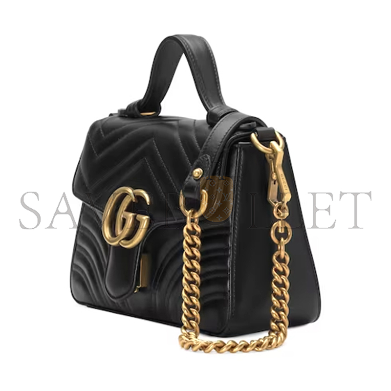 GUCCI GG MARMONT MINI TOP HANDLE BAG 547260 (21*15.5*8cm)